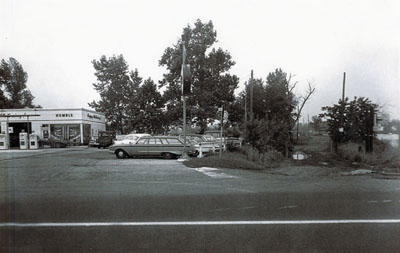 Pomander Walk and the Esso Service Station